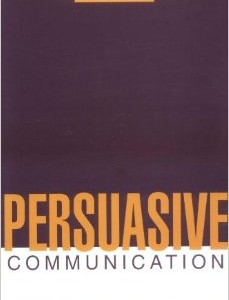 Persuasive Communication,