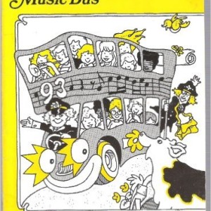 the muiti coloured music bus