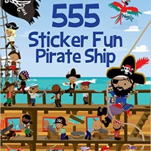 555 Sticker Fun Pirate Ship